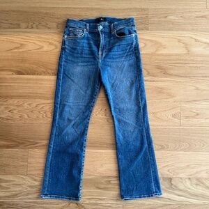 7 For All Mankind High Waist Slim Kick - 29